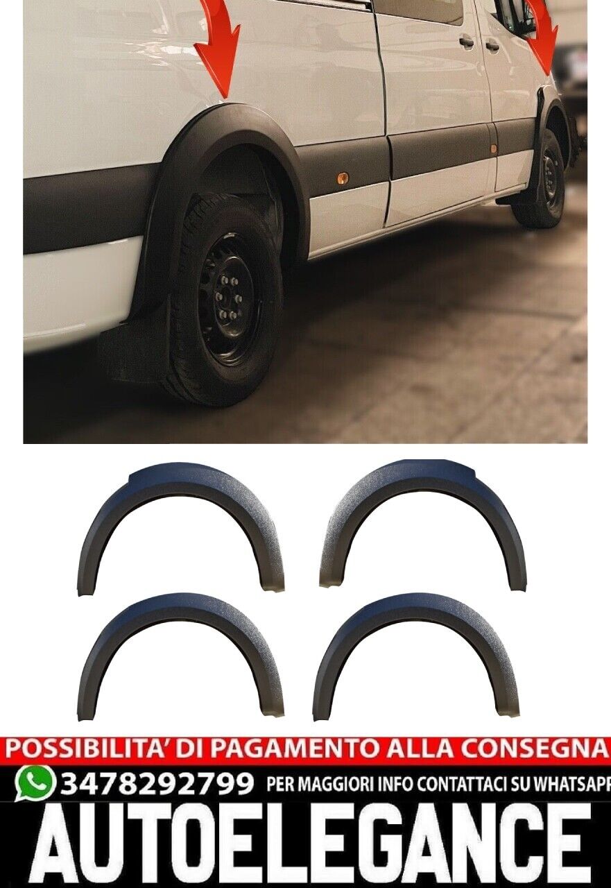 Mudguards suitable for Mercedes Sprinter W907 2018