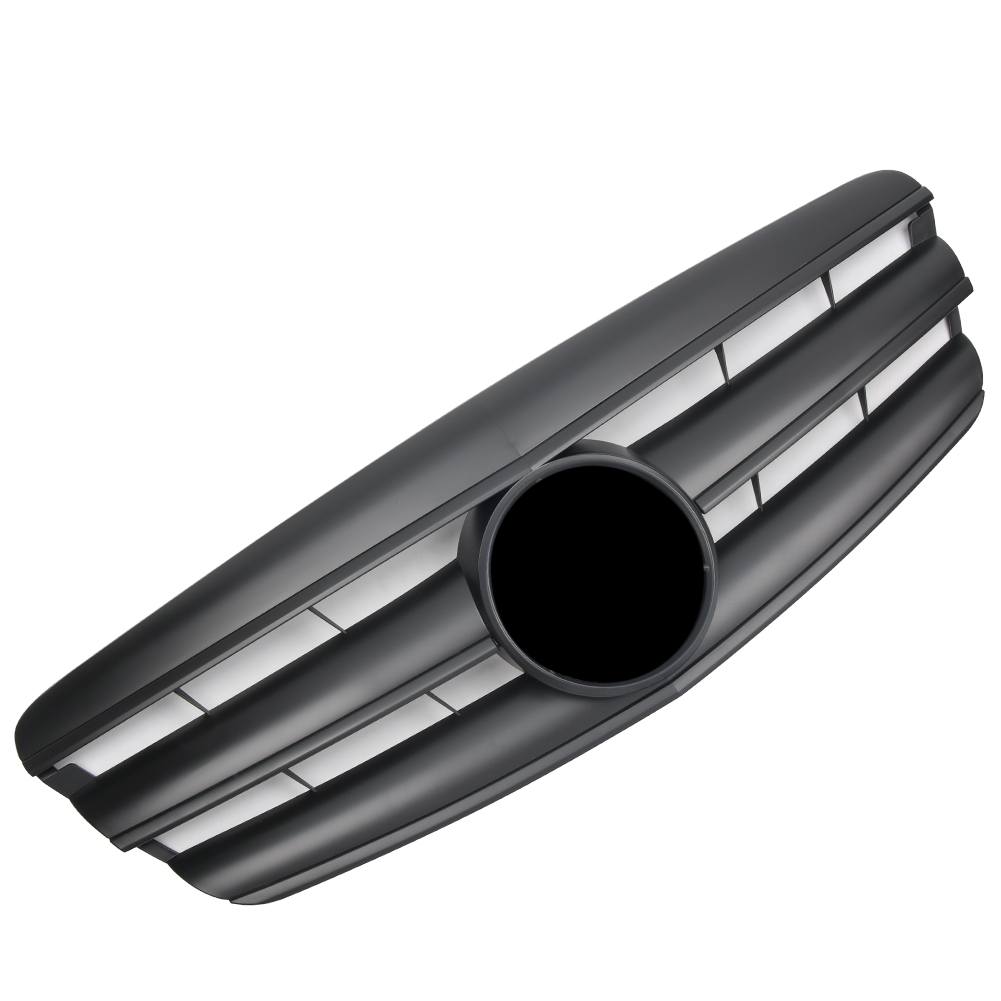 Griglia sportiva per Mercedes W221 S 2005-2009 nero opaco look AMG