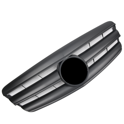 Griglia sportiva per Mercedes W221 S 2005-2009 nero opaco look AMG