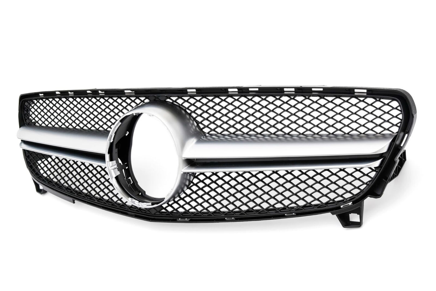 GRIGLIA ARGENTO AMG LOOK PER MERCEDES W176 CLASSE A 15-18 FACELIFT