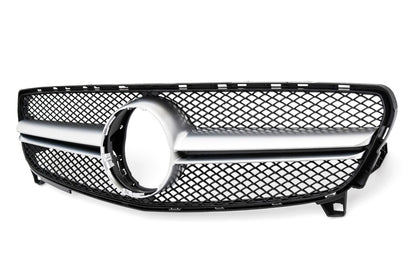 GRIGLIA ARGENTO AMG LOOK PER MERCEDES W176 CLASSE A 15-18 FACELIFT