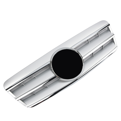 Grille for Mercedes C208 A208 CLK silver chrome AMG 