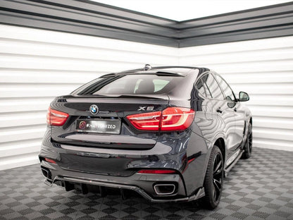 💕Spoiler  adatto per  BMW X6 M-Pack F16-  nero lucido 💕