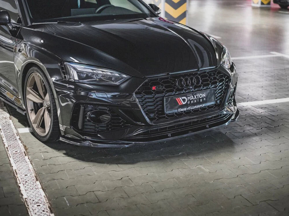 💕 Splitter    adatto per   AUDI RS5 F5  nero  lucido 💕