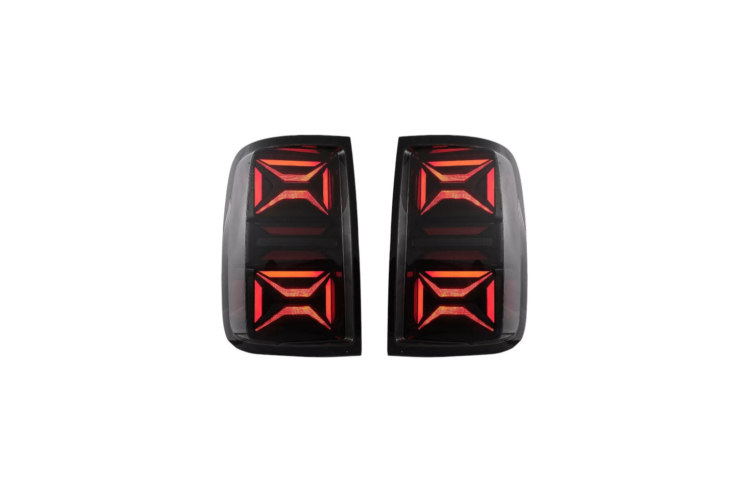 ⭐Fanali posteriori Full LED per VW Amarok 10-20 luce di rotazione dinamica ⭐