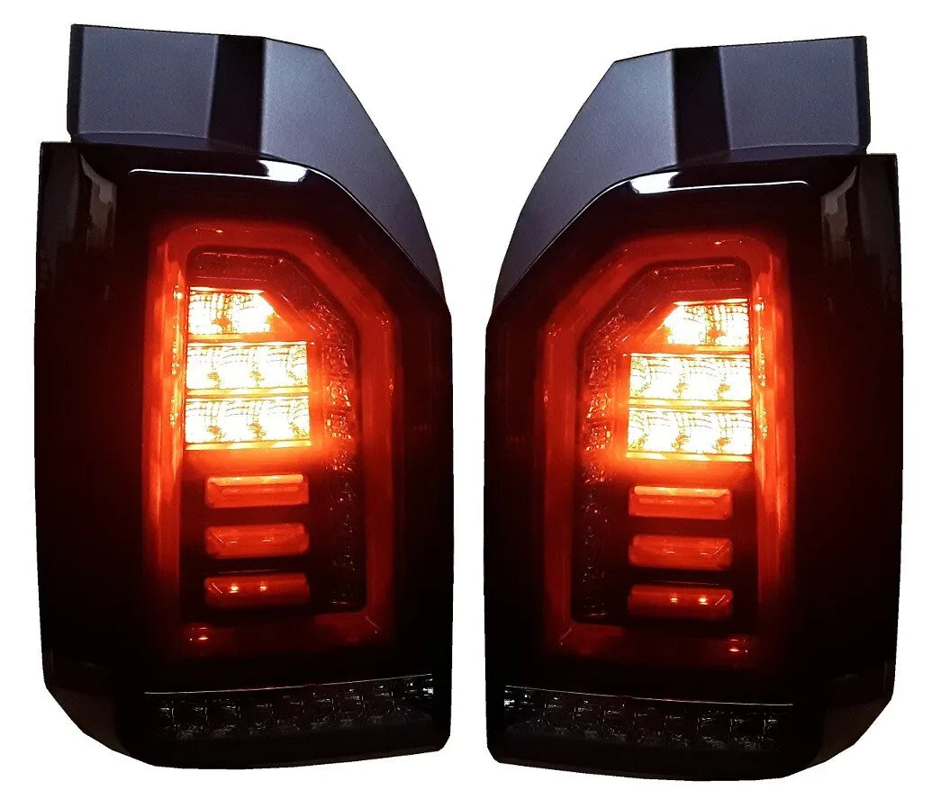 Luci posteriori LED per VW T6 bus 15-19 luci posteriori a LED nero rosso lightbar