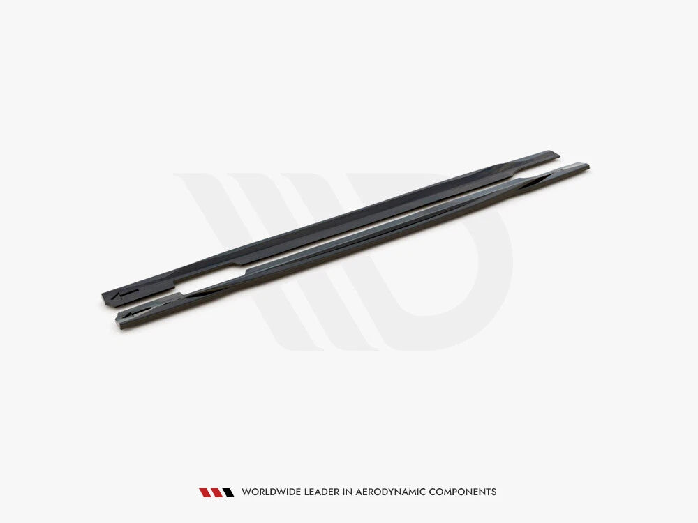 💕  Sotto minigonne  adatto per Audi S5/A5 S Line Sportback F5 FL nero lucido 💕