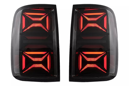 ⭐Fanali posteriori Full LED per VW Amarok 10-20 luce di rotazione dinamica ⭐