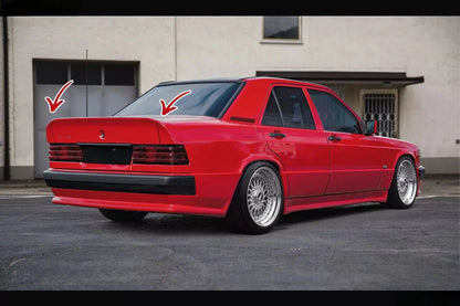 💫Spoiler Posteriore Ducktail Look AMG per Mercedes 190 (W201) – Alettone💫