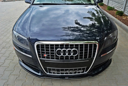 💕Splitter  adatto  per   AUDI S8 D3 nero  lucido ABS  💕