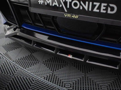 💕 Splitter adatto per  BMW X5 M-Pack G05 Facelift nero lucido 💕 (Copia)