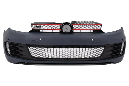 ✨Paraurti per VW Golf 6 MK6 08-13 GTI Guarda Labbro Spoiler Nero lucido✨