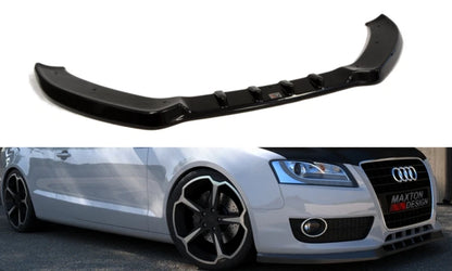 💕Splitter  adatto per  AUDI A5 8T Versione Standard nero  lucido💕