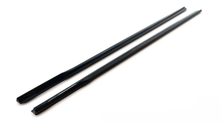 💫ART.8633 Street+ Sotto Minigonne V.2 Neri per BMW Serie 3 G20 / G21 M-Pack💫