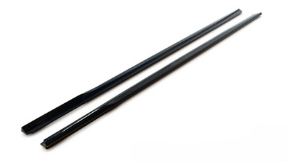 💫ART.8633 Street+ Sotto Minigonne V.2 Neri per BMW Serie 3 G20 / G21 M-Pack💫