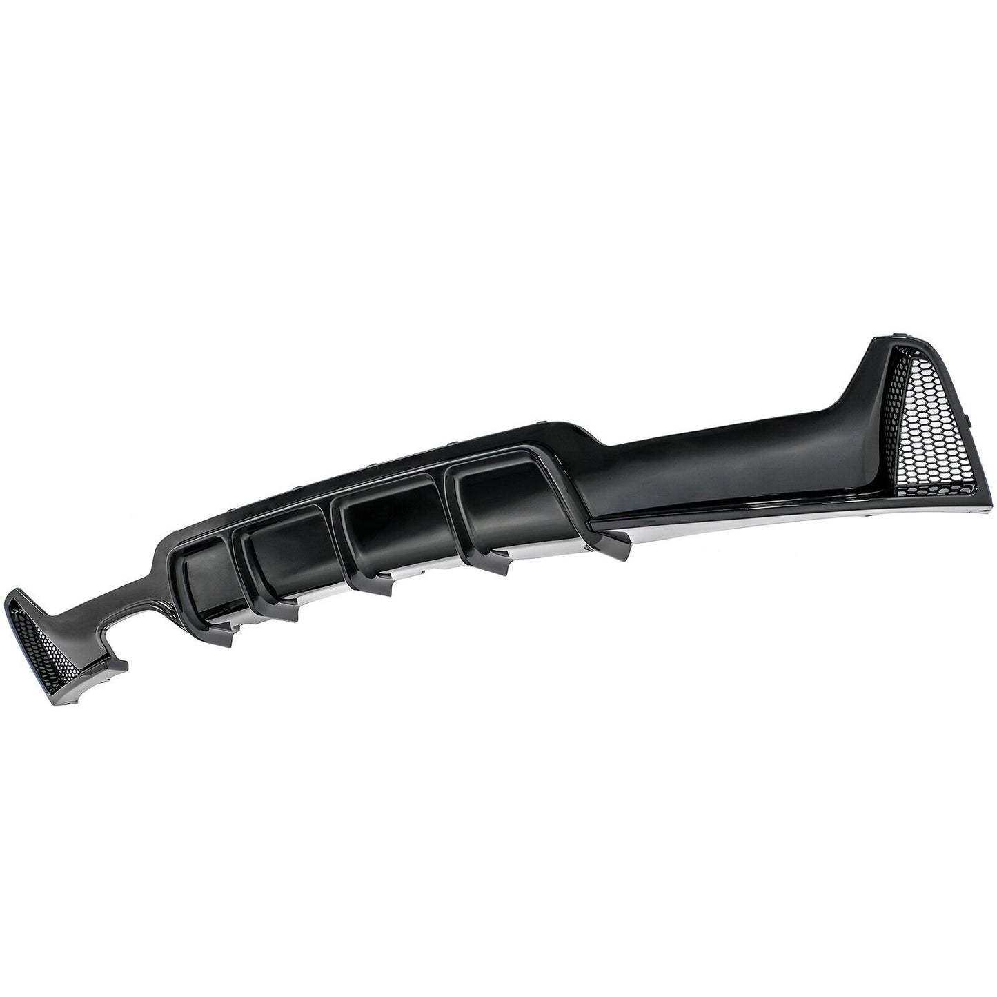 Diffusore posteriore paraurti doppio adatto per BMW Serie 4 Coupe F32 F82 Sport