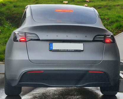 Luci posteriori Full LED per Tesla Model 3 2017+ frecce LED dinamiche nere