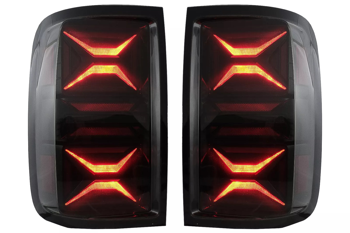 ⭐Fanali posteriori Full LED per VW Amarok 10-20 luce di rotazione dinamica ⭐