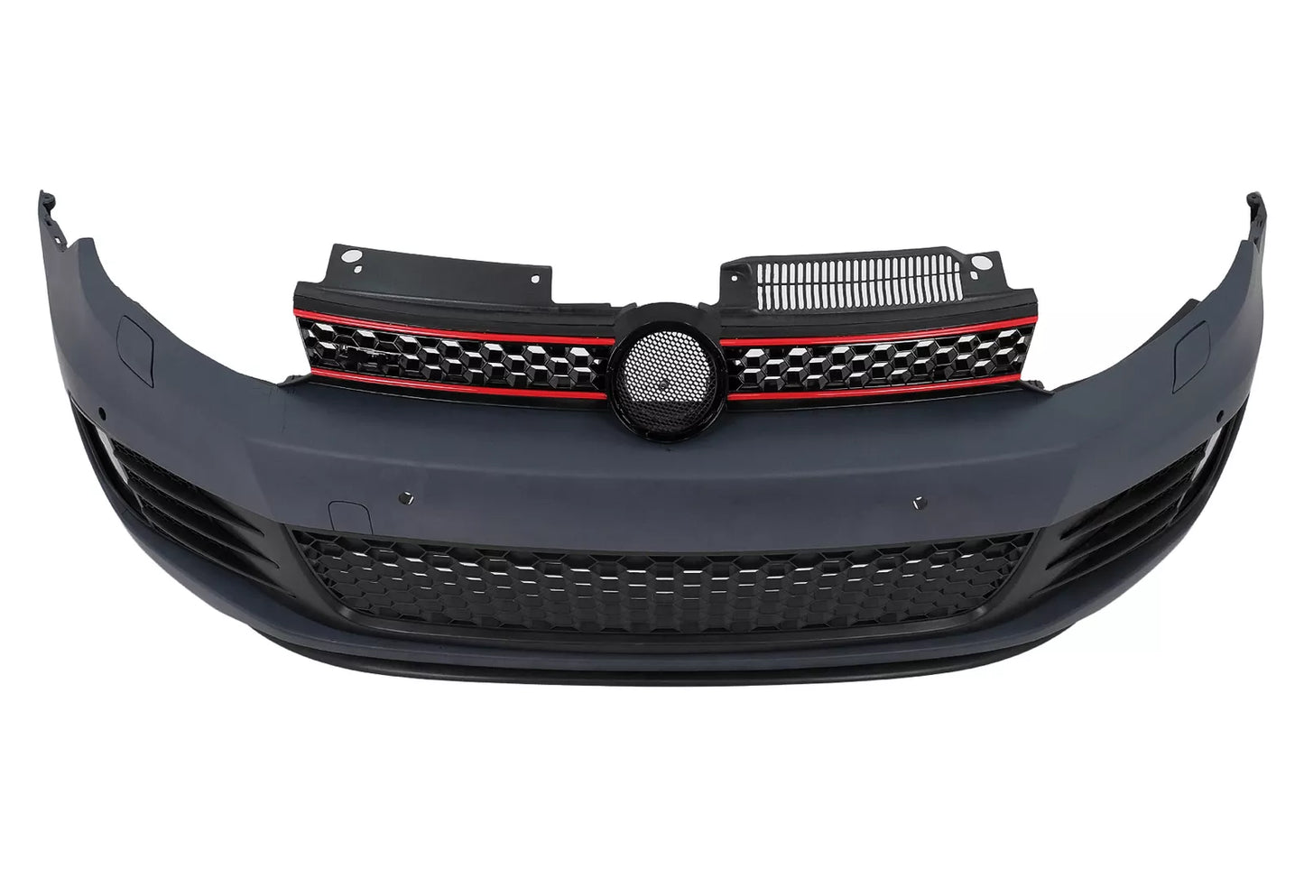 ✨Paraurti per VW Golf 6 MK6 08-13 GTI Guarda Labbro Spoiler Nero lucido✨