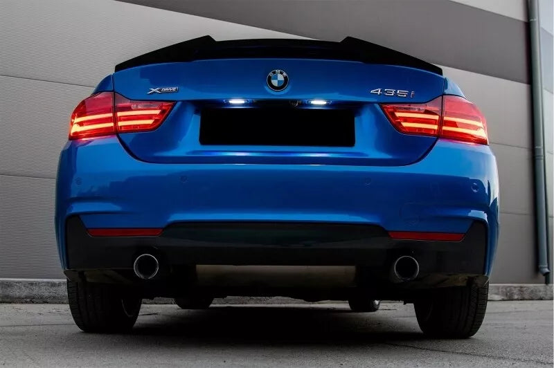 ⭐Spoiler per bagagliaio per BMW Serie 4 Coupé F32 2013+ M4 CSL Look nero opaco⭐