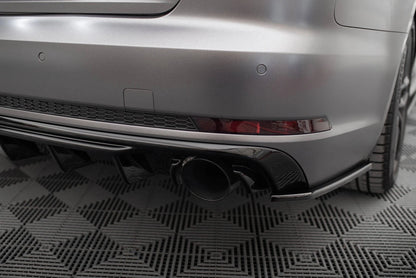 💫ART.8638 Street+ Diffusore Posteriore V.1 adatto per Audi A4 S-line B9💫