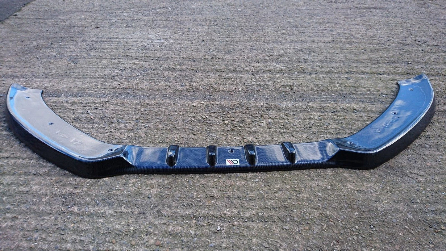 💕Splitter  adatto per  AUDI A5 8T Versione Standard nero  lucido💕