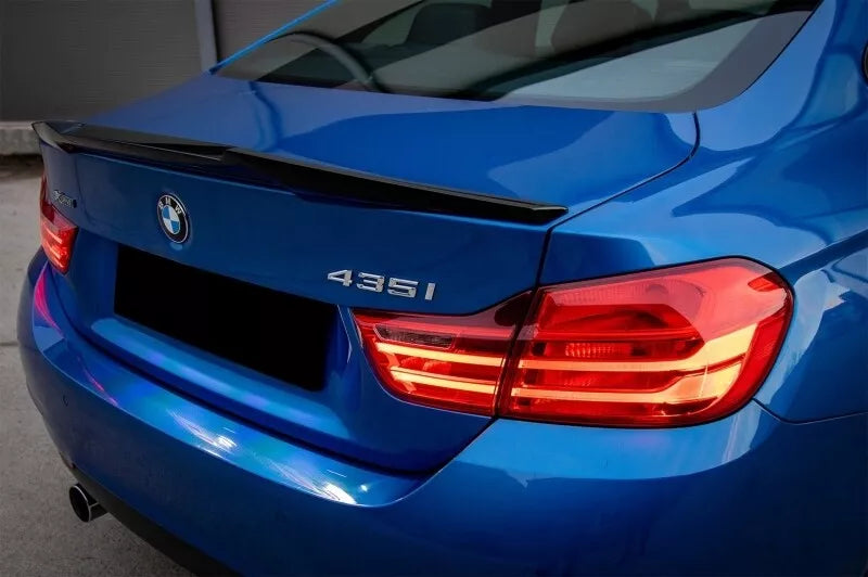 ⭐Spoiler per bagagliaio per BMW Serie 4 Coupé F32 2013+ M4 CSL Look nero opaco⭐