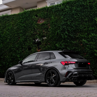 💕ART.8798  Diffusore Audi A3 (8Y) S-Line/S3 Facelift 2025+ Nero Lucido💕