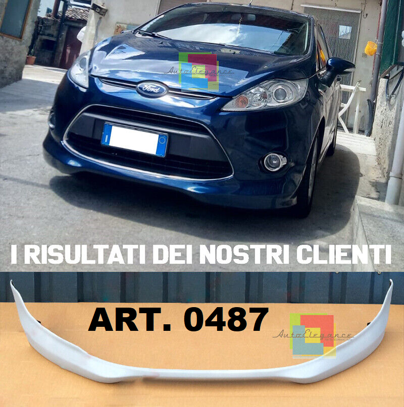 FIESTA MK7  MINIGONNE + DIFFUSORE + SOTTO PARAURTI ANTERIORE PER MODELLO 5 PORTE