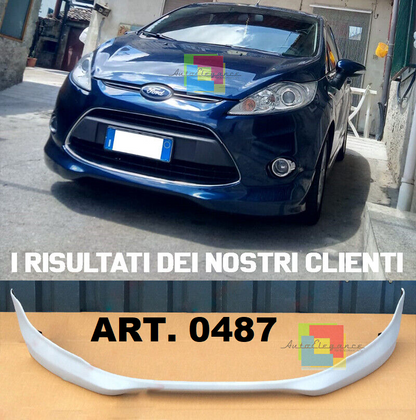 FIESTA MK7  MINIGONNE + DIFFUSORE + SOTTO PARAURTI ANTERIORE PER MODELLO 5 PORTE