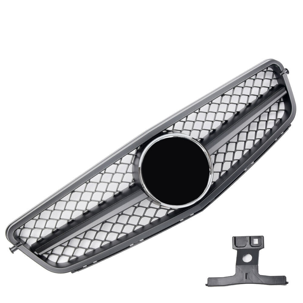 Griglia sportiva per Mercedes W204 C204 Coupe Matt Black C63 AMG LOOK