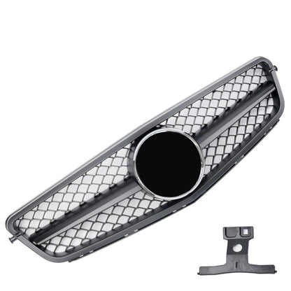 Griglia sportiva per Mercedes W204 C204 Coupe Matt Black C63 AMG LOOK