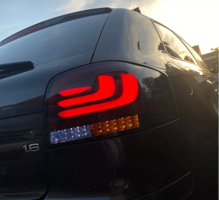 Luci posteriori LED per AUDI A3 8P luci posteriori nere frecce sinistra destra