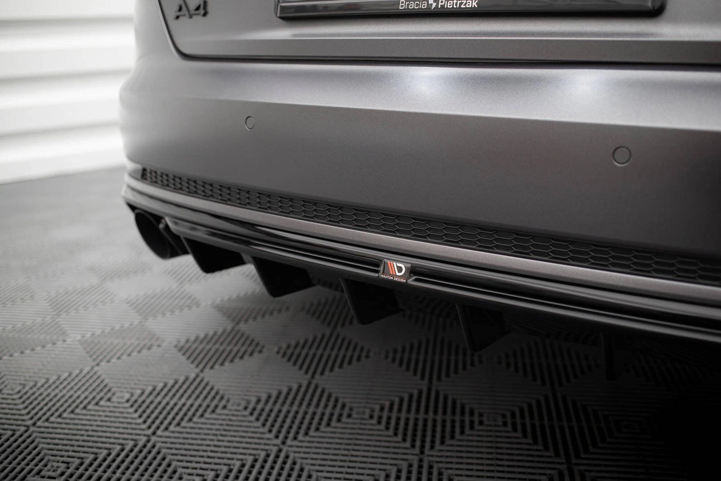 💫ART.8638 Street+ Diffusore Posteriore V.1 adatto per Audi A4 S-line B9💫