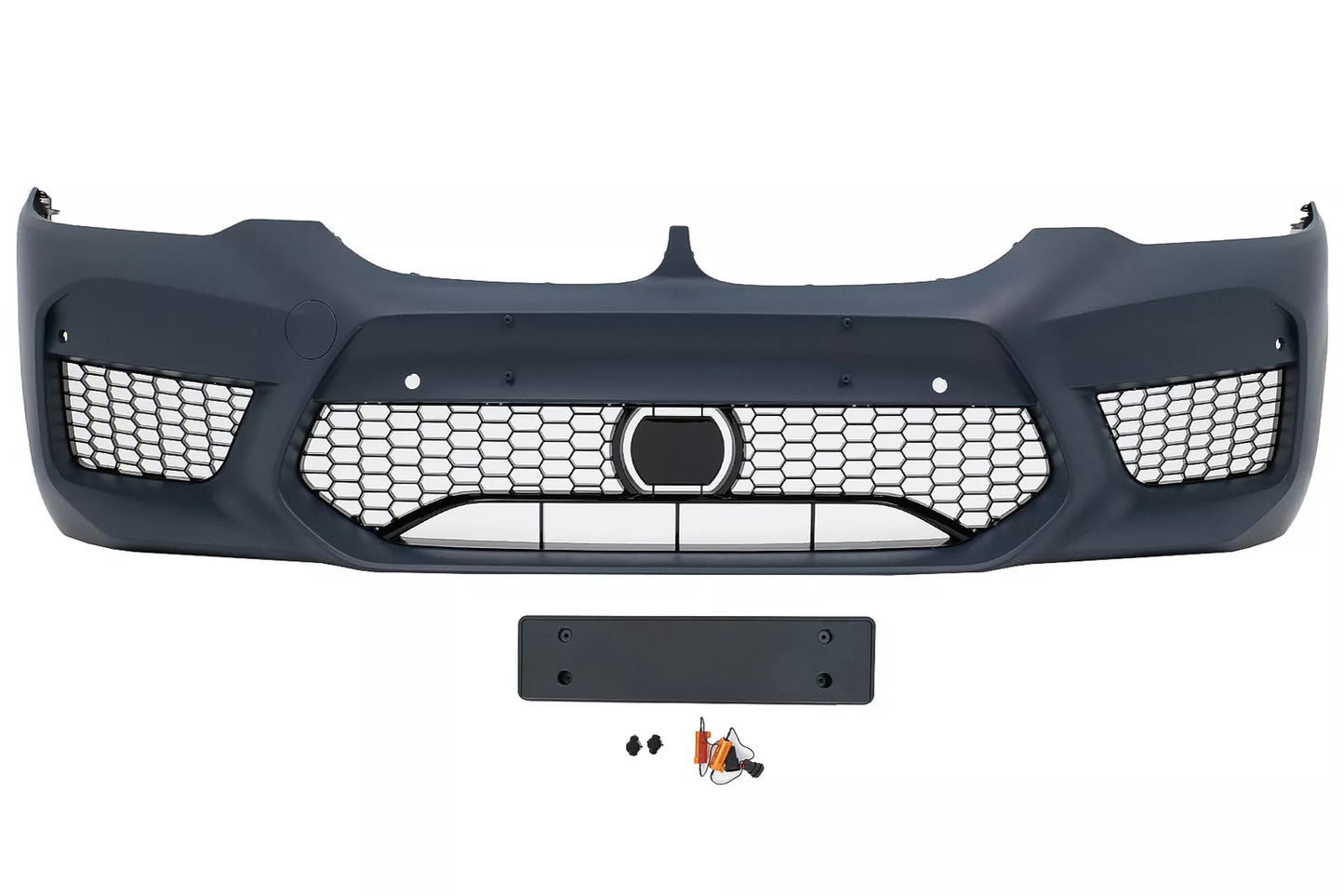 😍Paraurti per BMW Serie 5 G30 G31 berlina Touring 2017-2019 M5 Sport Look PDC😍
