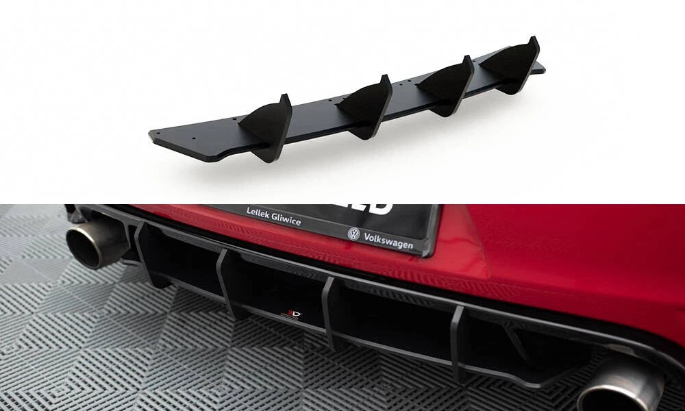 💫ART.8643 Street Pro Diffusore Posteriore V.2 adatto per VW Golf GTI Mk6💫