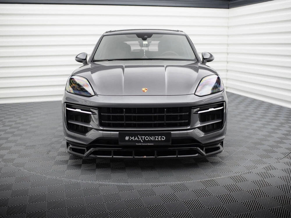 💕Splitter  adatto per  Porsche Cayenne nero  lucido💕