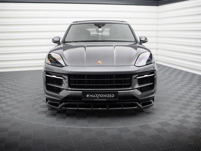 💕Splitter  adatto per  Porsche Cayenne nero  lucido💕