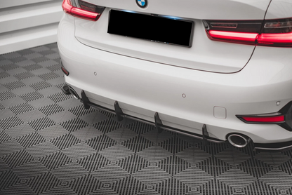 💫ART.8641 Street Pro Diffusore Posteriore adatto per BMW Serie 3 G20 / G21 nero💫