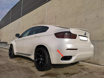 ✨Sistema punte silenziatore per BMW X6 E71 2008-2014 V8 design nero-✨