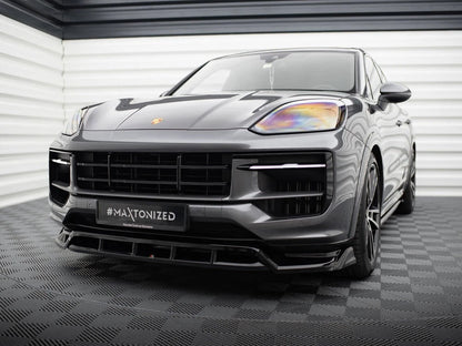 💕Splitter  adatto per  Porsche Cayenne nero  lucido💕