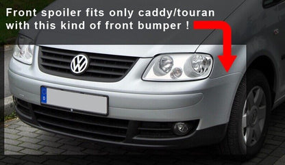 SPOILER PARAURTI ADATTO PER VW CADDY 2K MK3