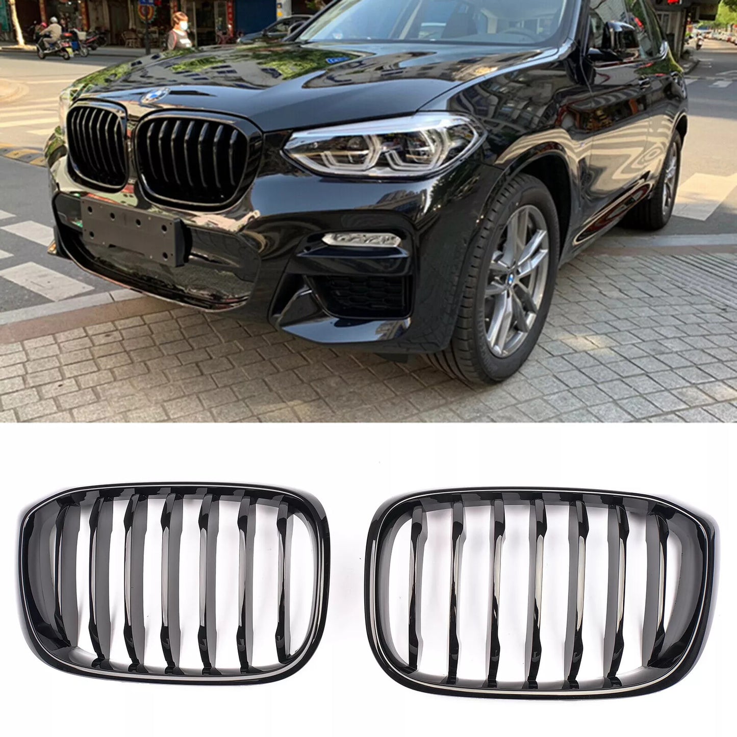 💕griglia adatta per BMW X3 G01 X4 G02 19-21💕