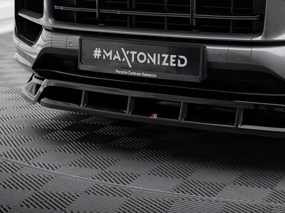 💕Splitter  adatto per  Porsche Cayenne nero  lucido💕