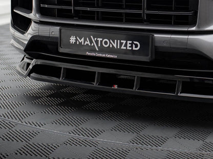 💕Splitter  adatto per  Porsche Cayenne nero  lucido💕
