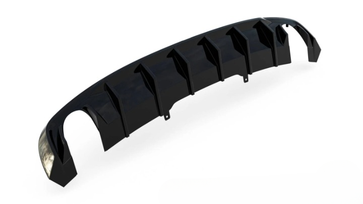 💫ART.8638 Street+ Diffusore Posteriore V.1 adatto per Audi A4 S-line B9💫