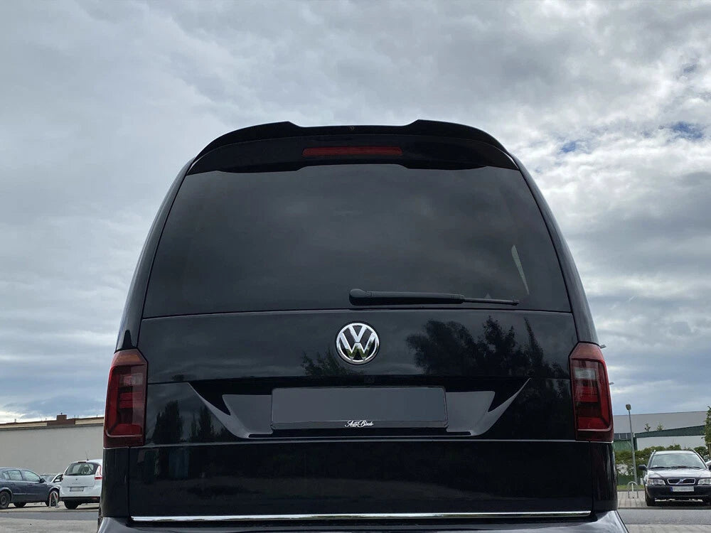 💕Spoiler  adatto  per  VW Caddy Mk4 nero  lucido ABS💕