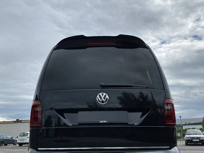 💕Spoiler  adatto  per  VW Caddy Mk4 nero  lucido ABS💕