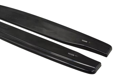 ✨MINIGONNE laterali design nero lucido ABS per Peugeot RCZ lifting 2012-2015✨