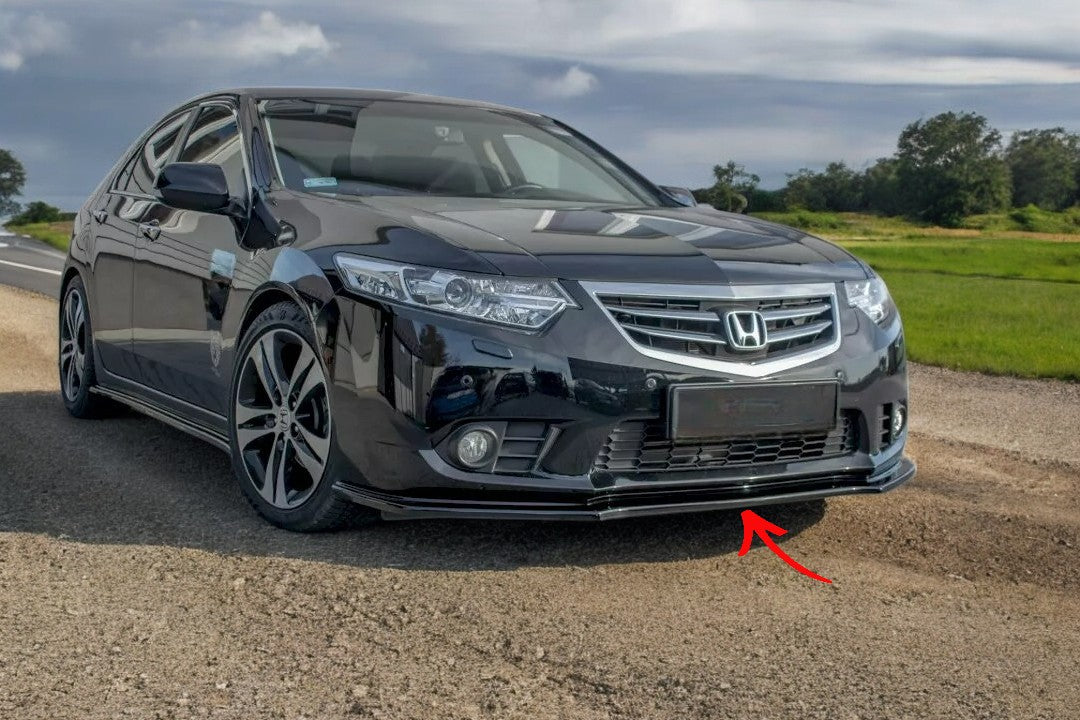 ✨SPLITTER design lucido ADATTO per Honda Accord Mk8 FL CU Series 2011-2015✨